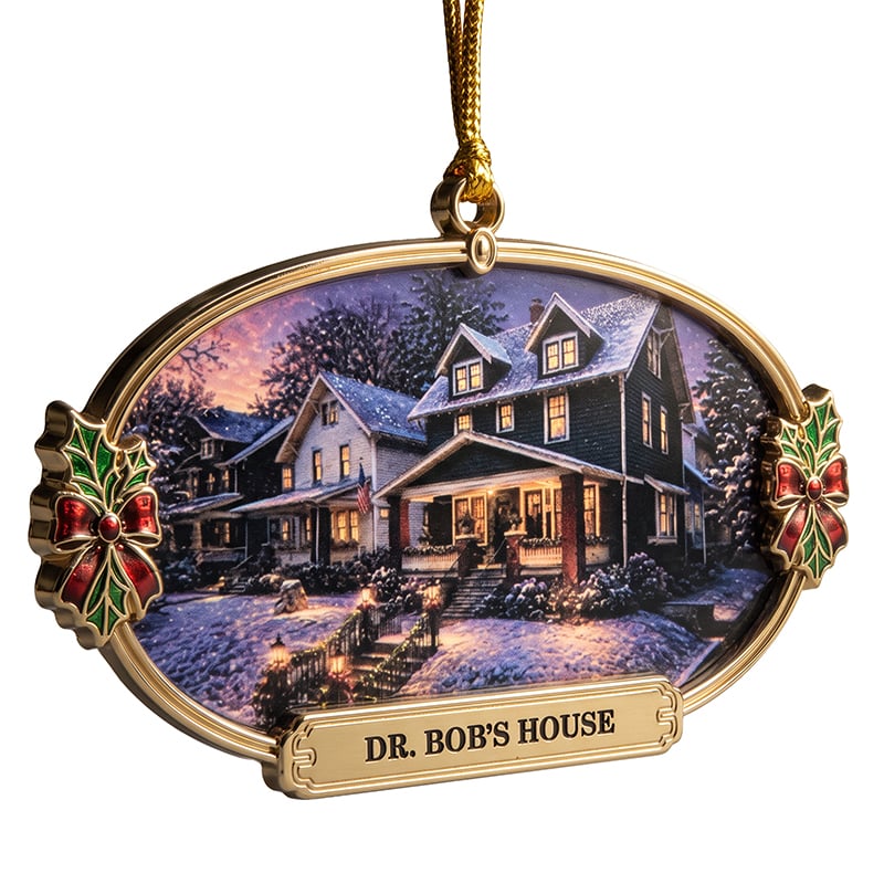 Dr Bob's House Christmas Ornament | Limited Edition