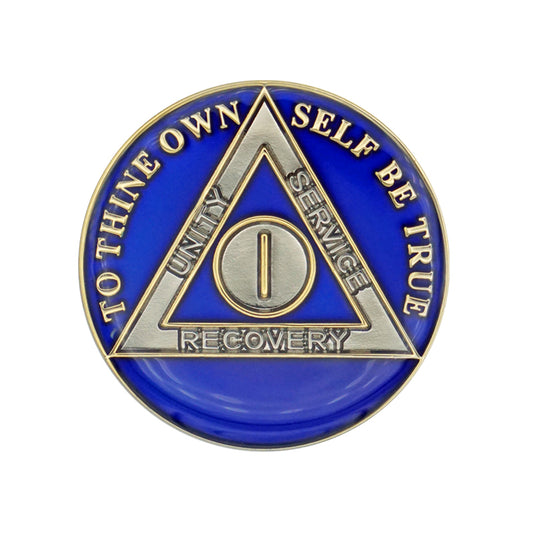 Blue Triplate AA Coins