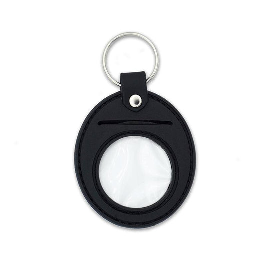 Black Universal Keychain Coin Holder - The Token Shop
