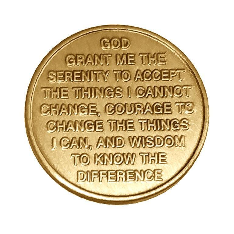 Keep It Simple Bronze Affirmation Medallions - The Token Shop