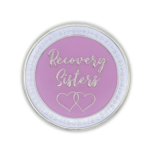 Recovery Sisters Premium Lilac Medallion - The Token Shop
