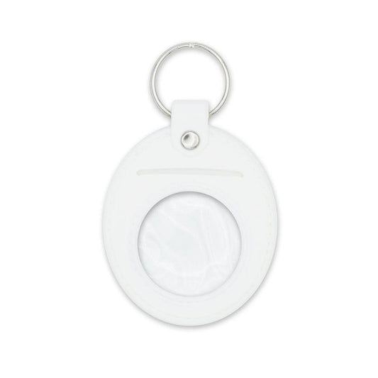 White Universal Keychain Coin Holder - The Token Shop
