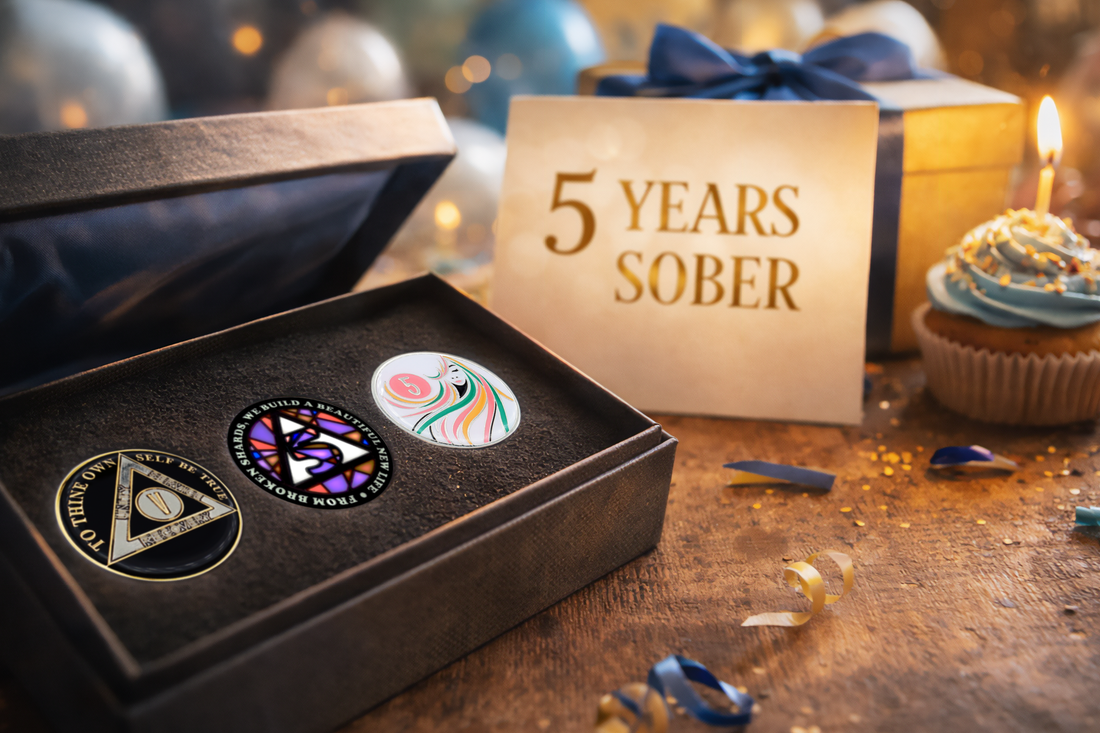 Marking 5 Years Sober: Tokens to Celebrate Your Journey