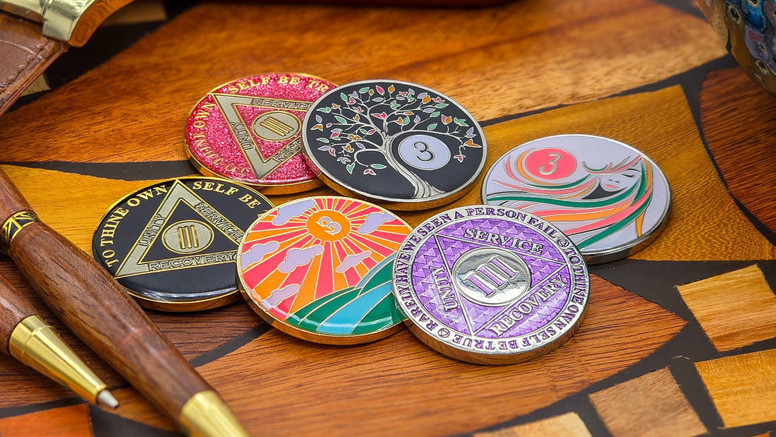 How to Celebrate Your 3-Year AA Chip Milestone