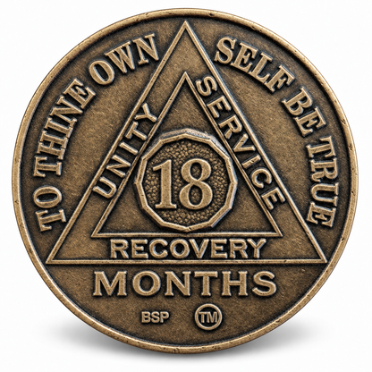 BSP Bronze AA Token — 18 Months — Front