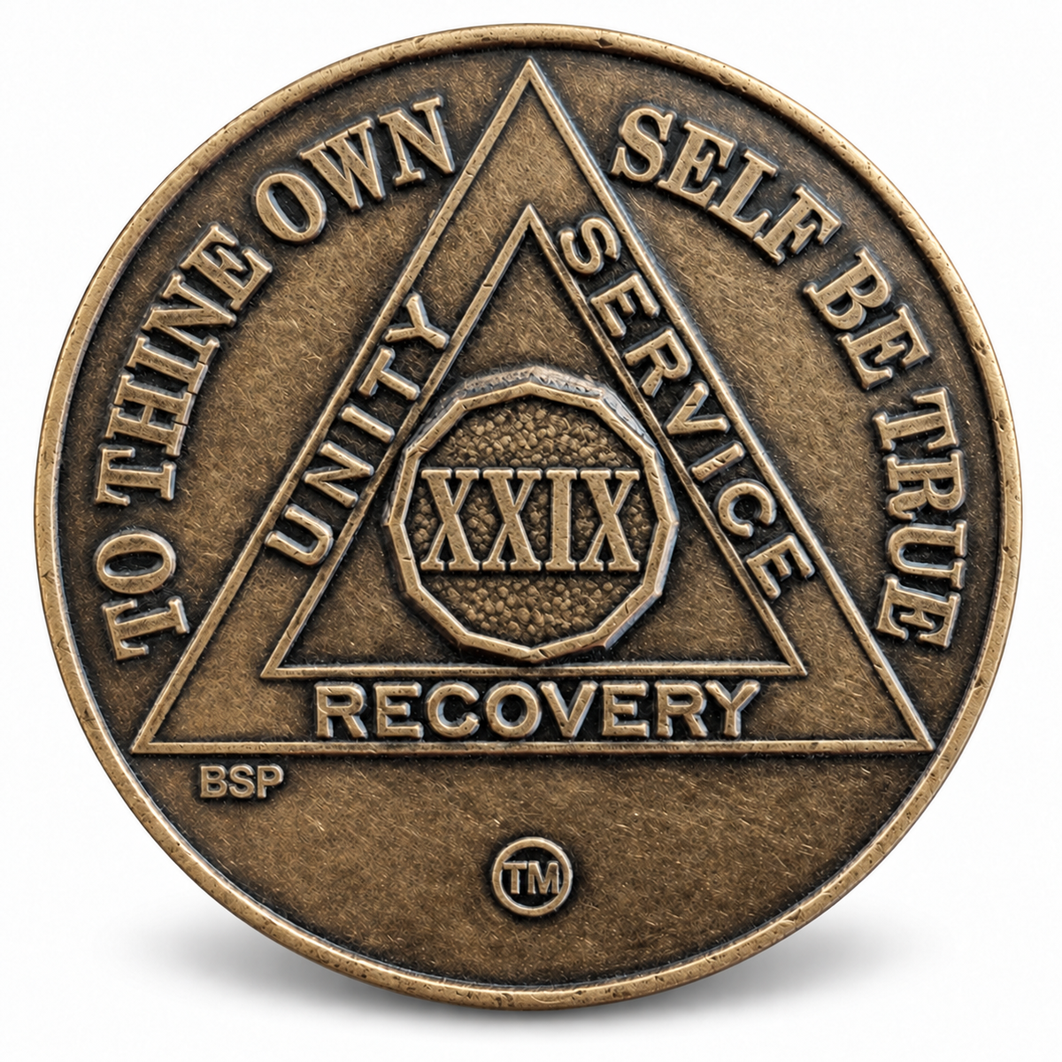 BSP Bronze AA Tokens in Years 1-60