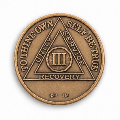 BSP Bronze AA Token — 3 Years — Front