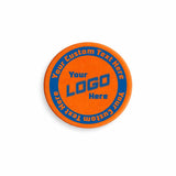 Dark Blue on Orange