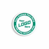 Dark Green on White