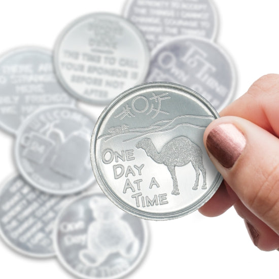 Aluminum Affirmation Coins