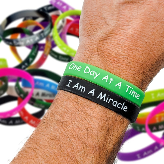 Recovery Silicone Wristbands