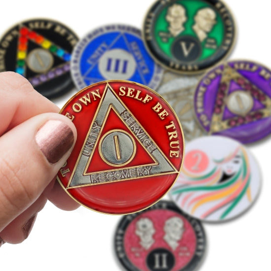 Triplate Anniversary AA Coins