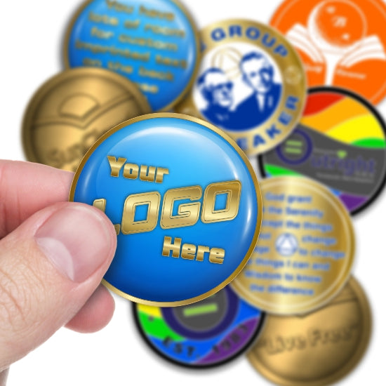 Custom Recovery Coins and Chips