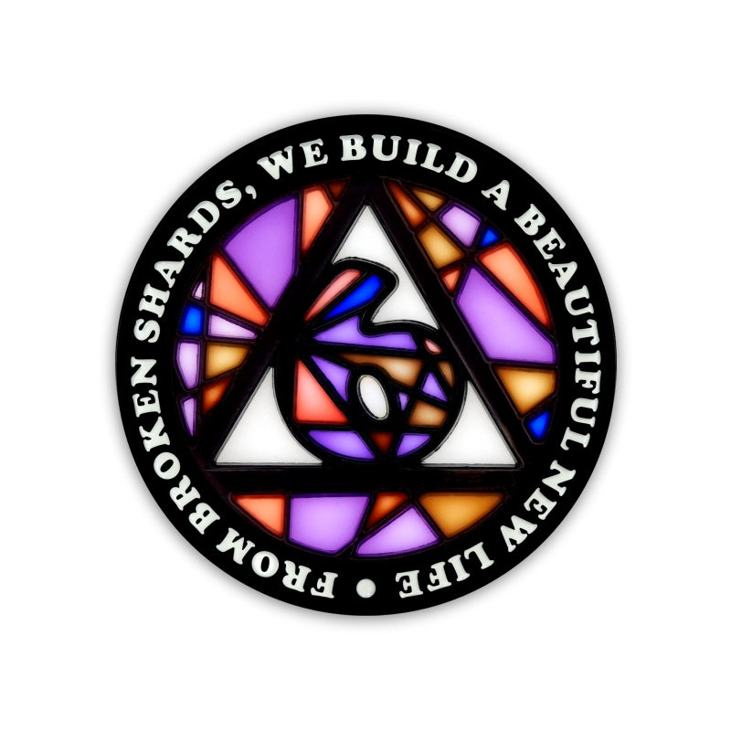 Stained Glass Anniversary AA Coins