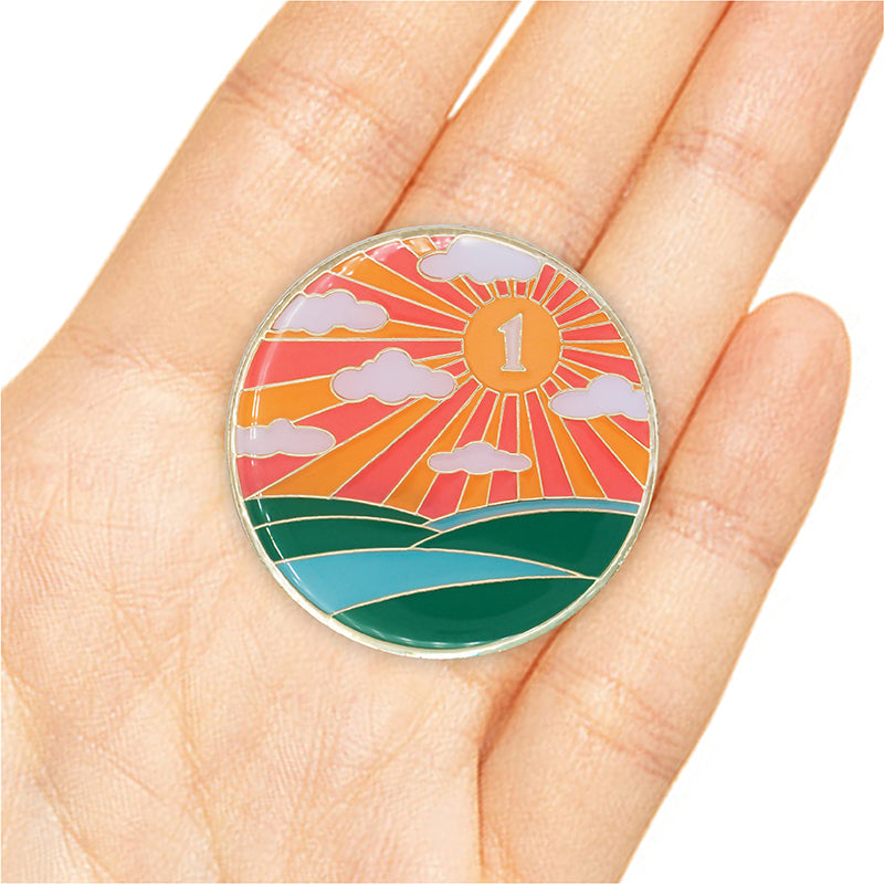 Sunlight of the Spirit AA Coin | Glow in the Dark