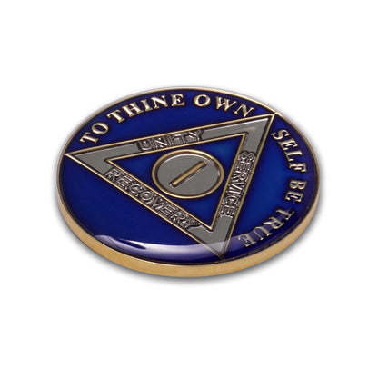 Blue Triplate AA Coins