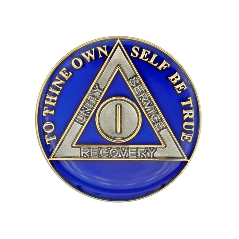 Blue Triplate AA Coins