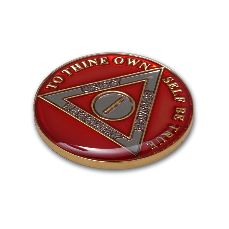 Red Triplate AA Coins