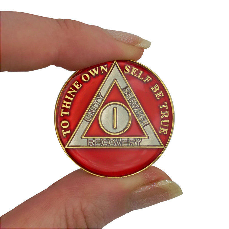 Red Triplate AA Coins