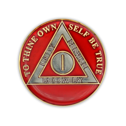 Red Triplate AA Coins