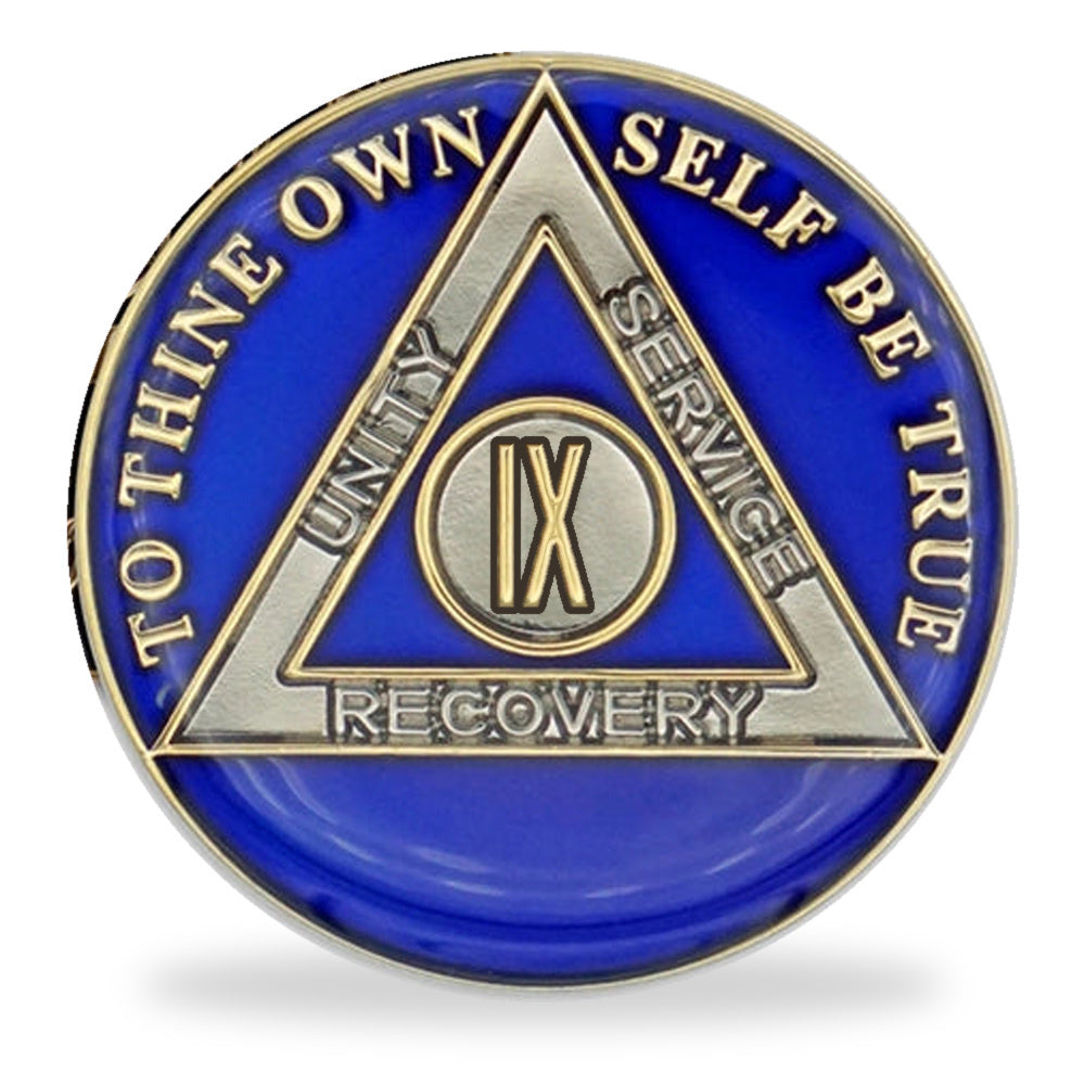 Blue Triplate AA Coins