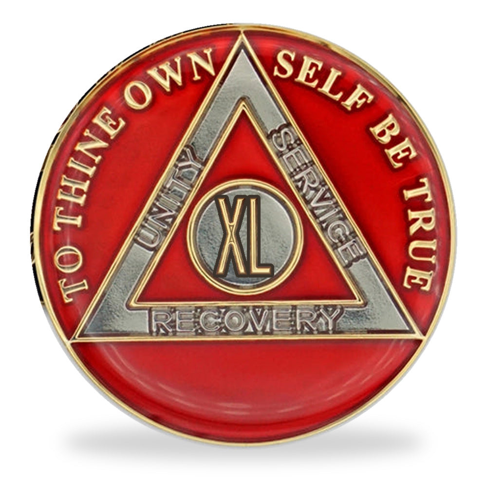 Red Triplate AA Coins