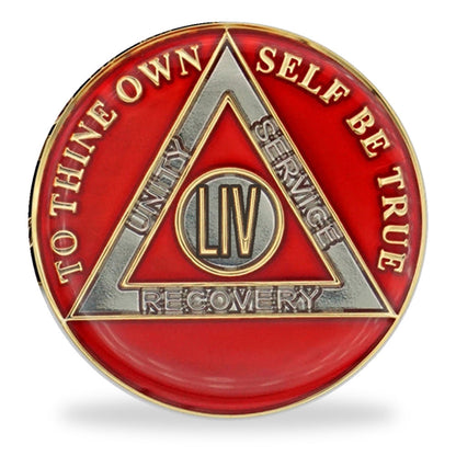 Red Triplate AA Coins