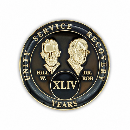 Black Founders Triplate AA Chips - 44 Years - front