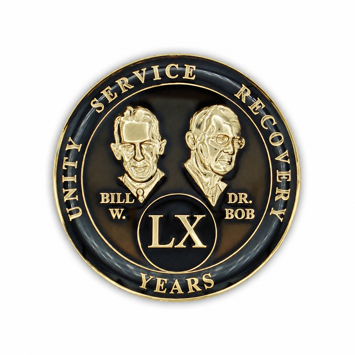 Black Founders Triplate AA Chips - 60 Years - front