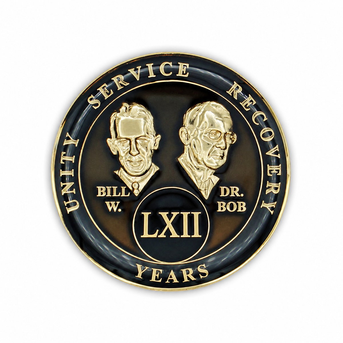 Black Founders Triplate AA Chips - 62 Years - front