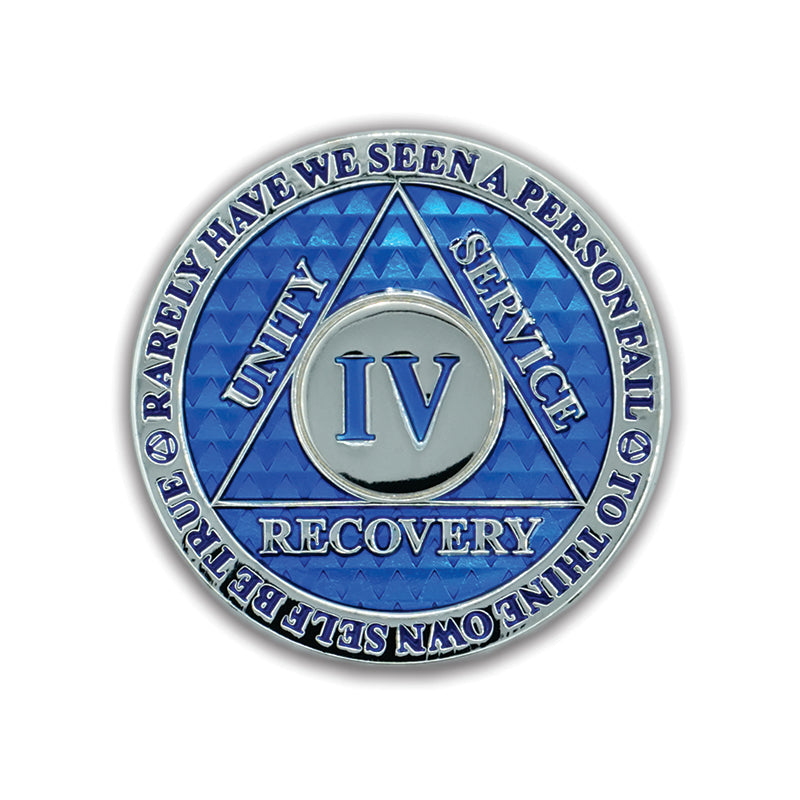 Blue Legacy Triplate AA Chip — 4 Years