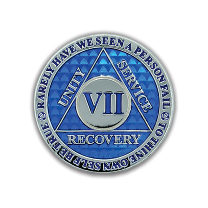 Blue Legacy Triplate AA Chip — 7 Years