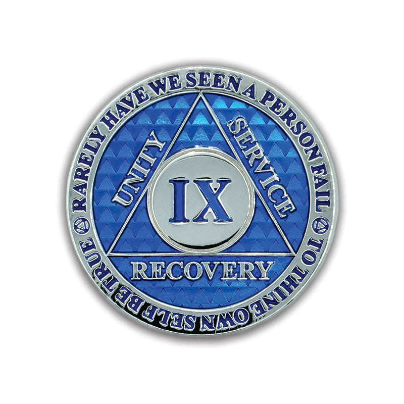 Blue Legacy Triplate AA Chip — 9 Years