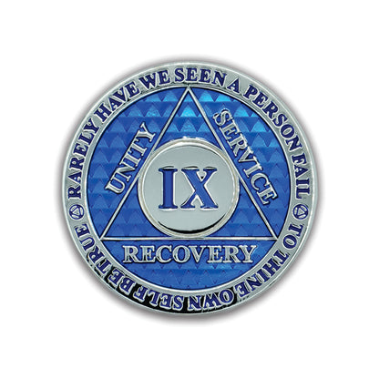 Blue Legacy Triplate AA Chip — 9 Years