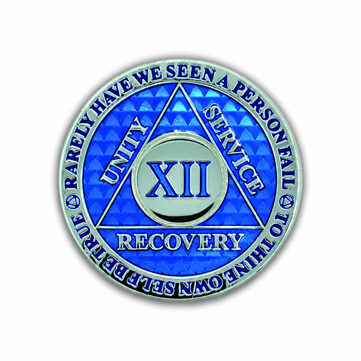 Blue Legacy Triplate AA Chip — 12 Years