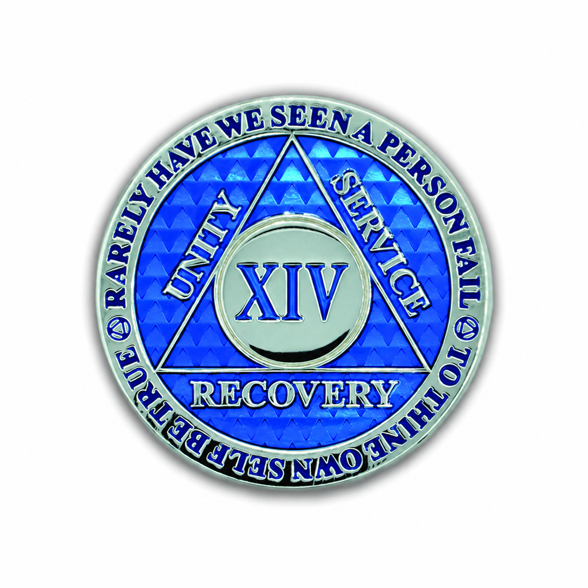 Blue Legacy Triplate AA Chip — 14 Years