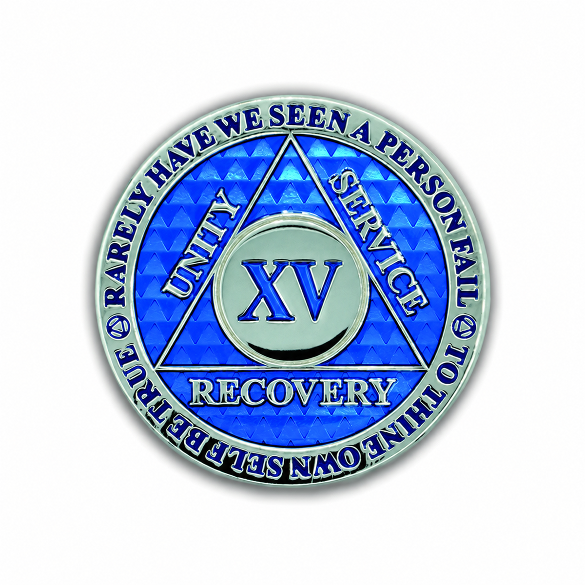 Blue Legacy Triplate AA Chip — 15 Years