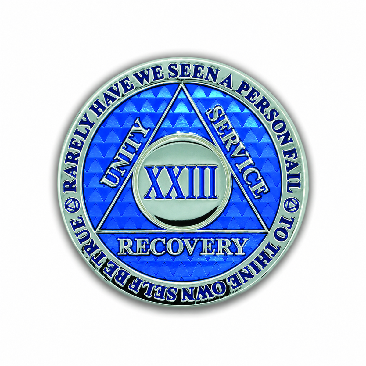 Blue Legacy Triplate AA Chip - 23 Years