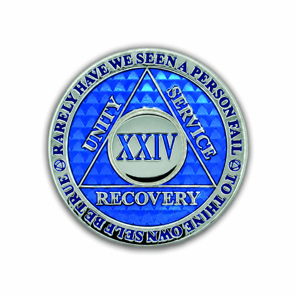 Blue Legacy Triplate AA Chip - 24 Years
