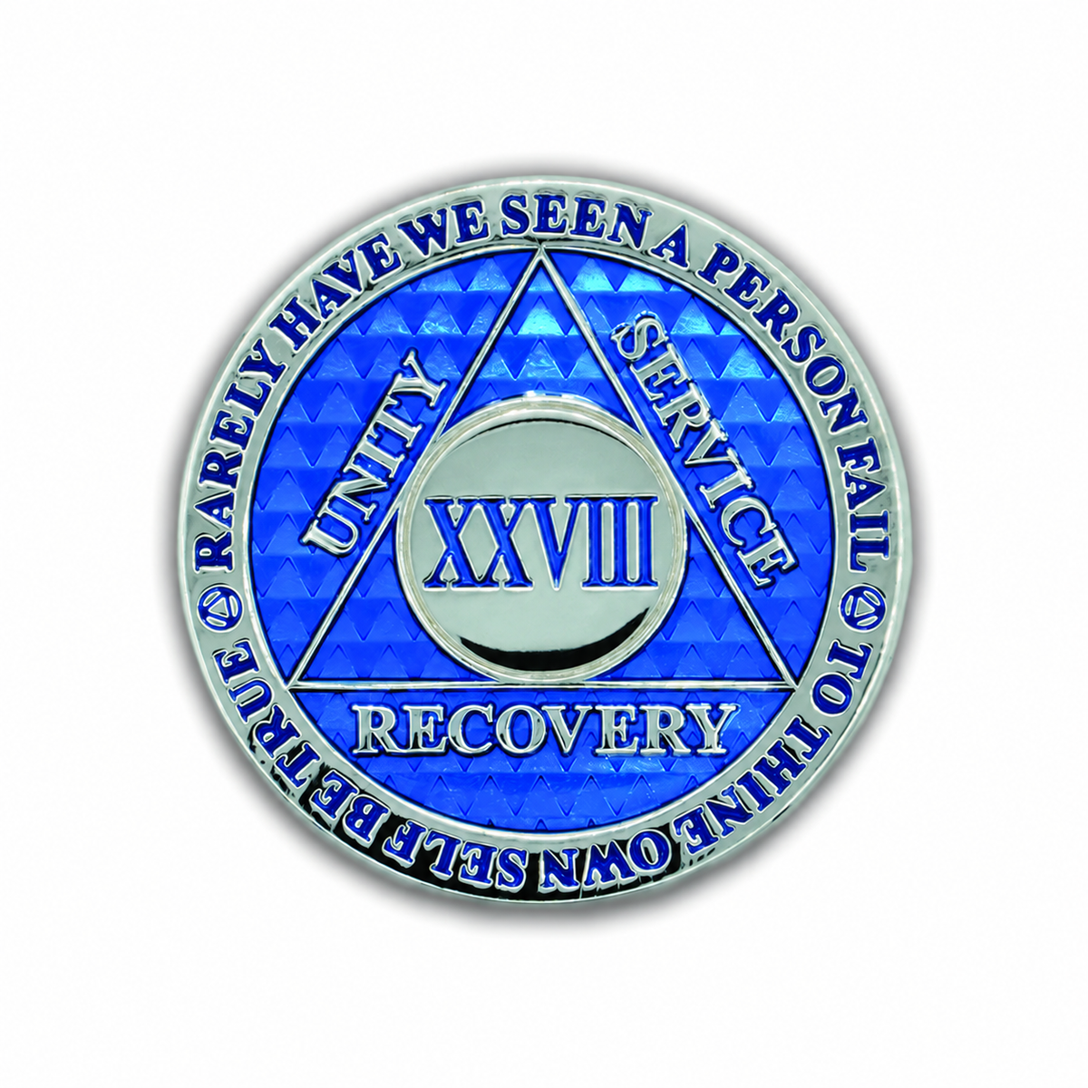 Blue Legacy Triplate AA Chip - 28 Years