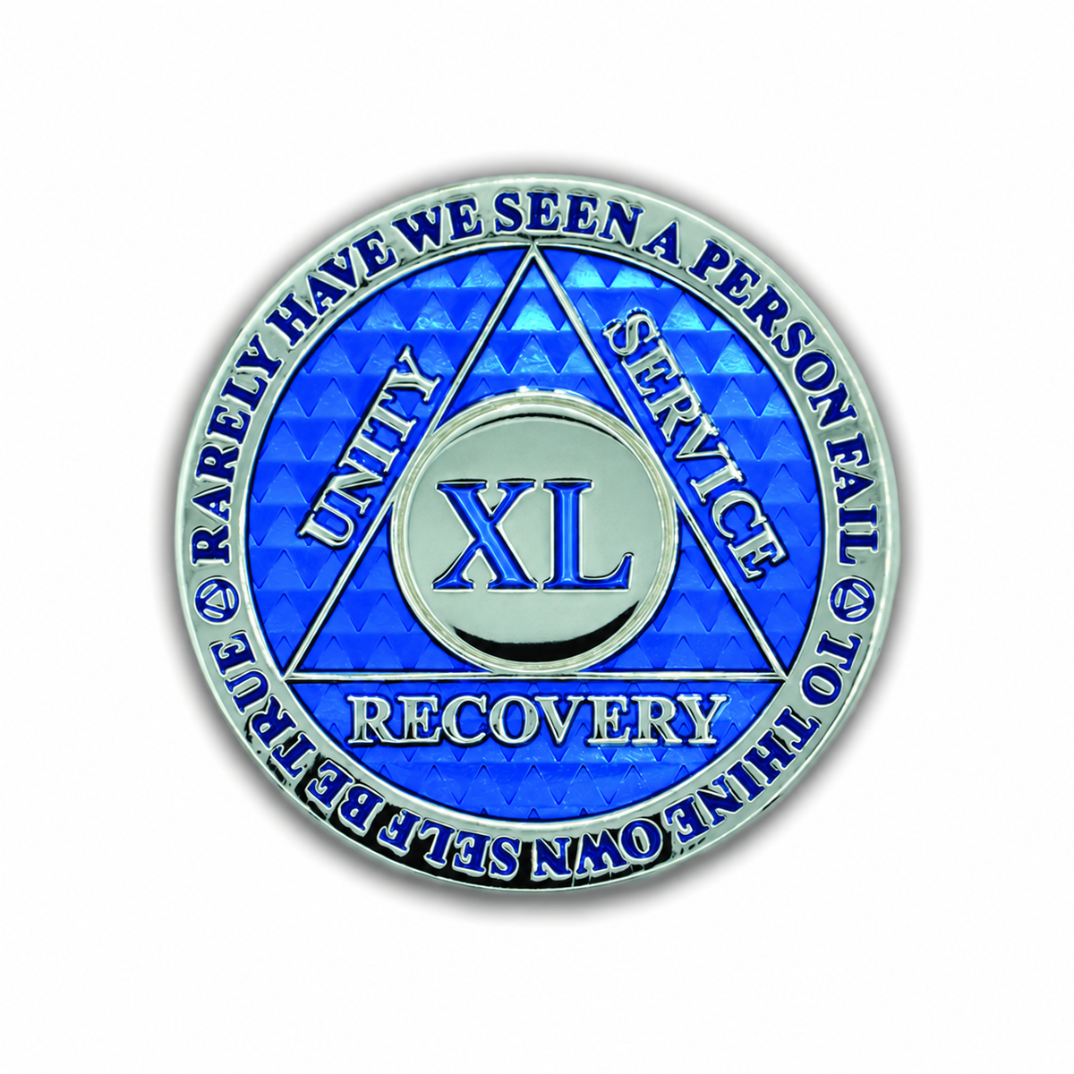Blue Legacy Triplate AA 40 Years front