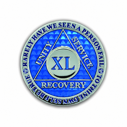 Blue Legacy Triplate AA 40 Years front