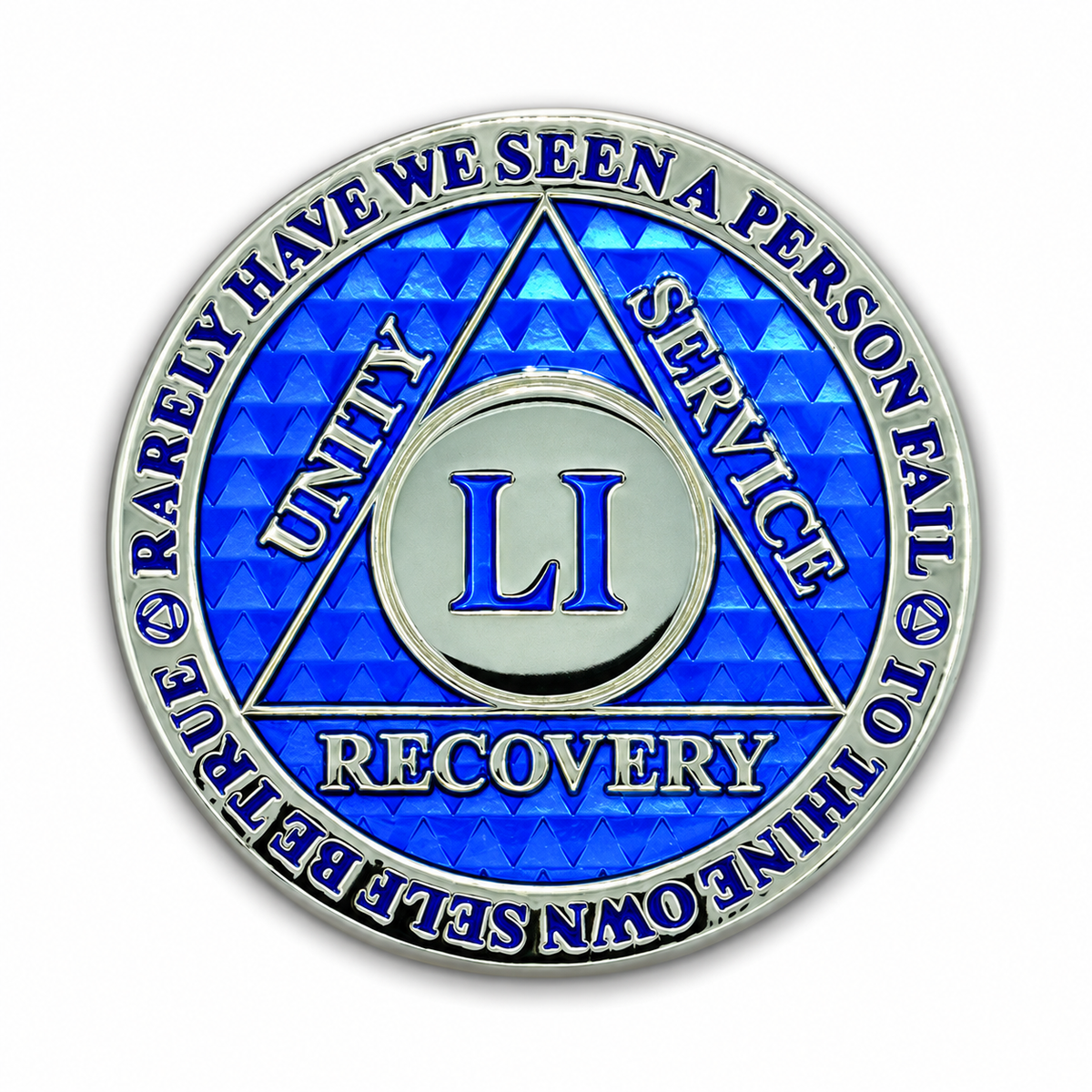 Blue Legacy Triplate AA Chip – 51 Years