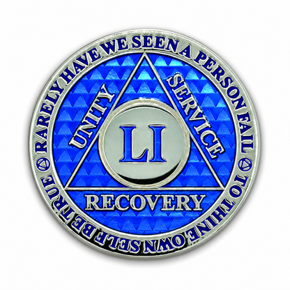 Blue Legacy Triplate AA Chip – 51 Years