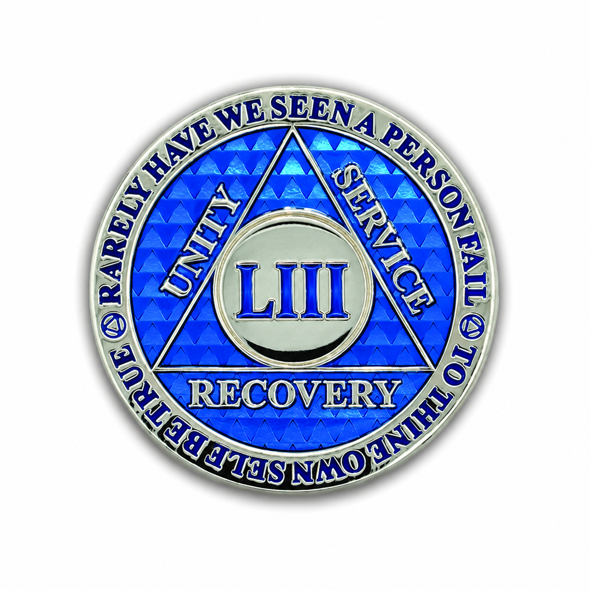Blue Legacy Triplate AA Chip – 53 Years