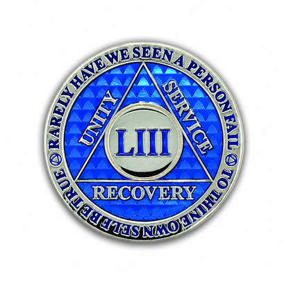 Blue Legacy Triplate AA Chip – 53 Years