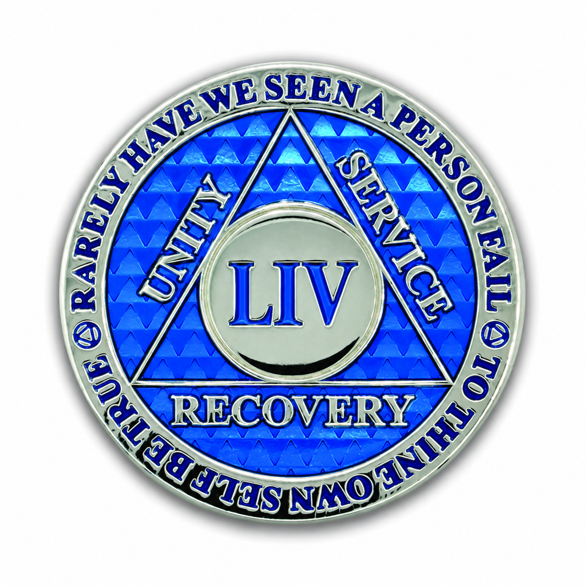 Blue Legacy Triplate AA Chip – 54 Years