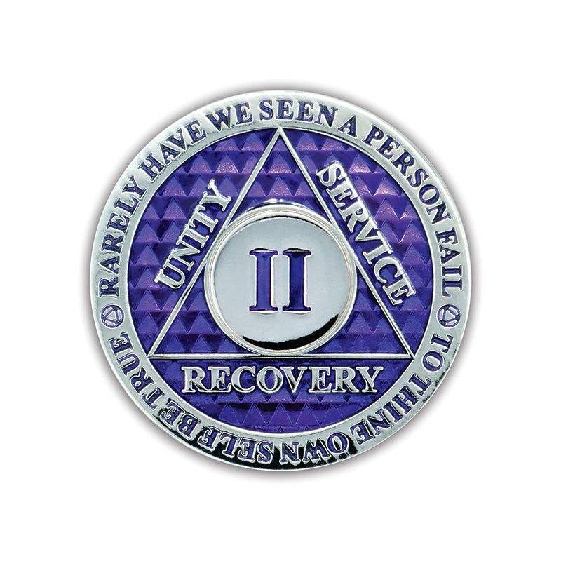 Purple Legacy Triplate AA Chip — 2 Years