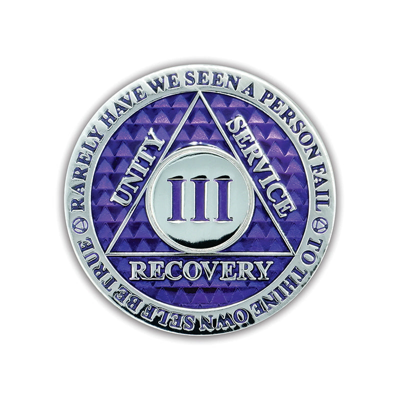 Purple Legacy Triplate AA Chip — 3 Years