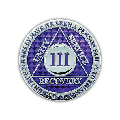 Purple Legacy Triplate AA Chip — 3 Years